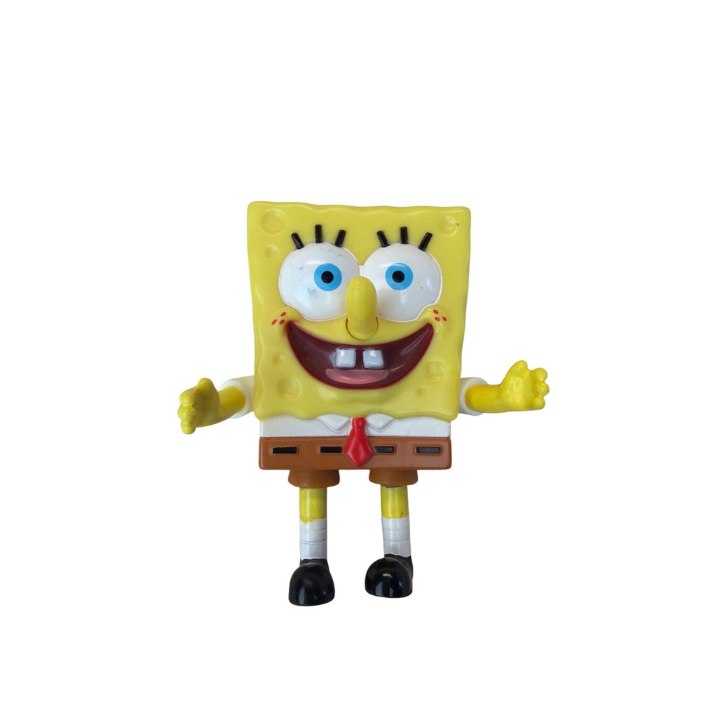 SpongeBob 2004 SquarePants Burger King Kids Meal Toy Action Figure Y2K Promo